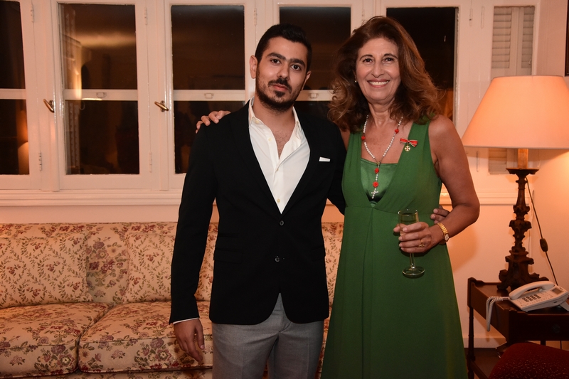 Order of the Star of Italy to Mrs. Marie Semaan